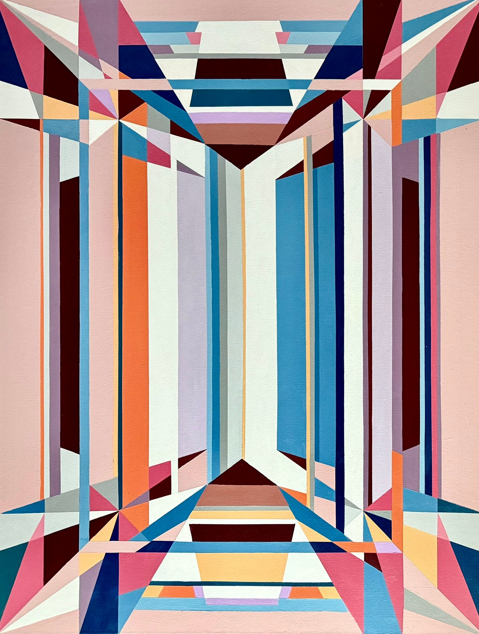 Марина Астахова (Картина, живопись - 
                  100 x 130 см) КРИСТАЛЛ МЕЧТА