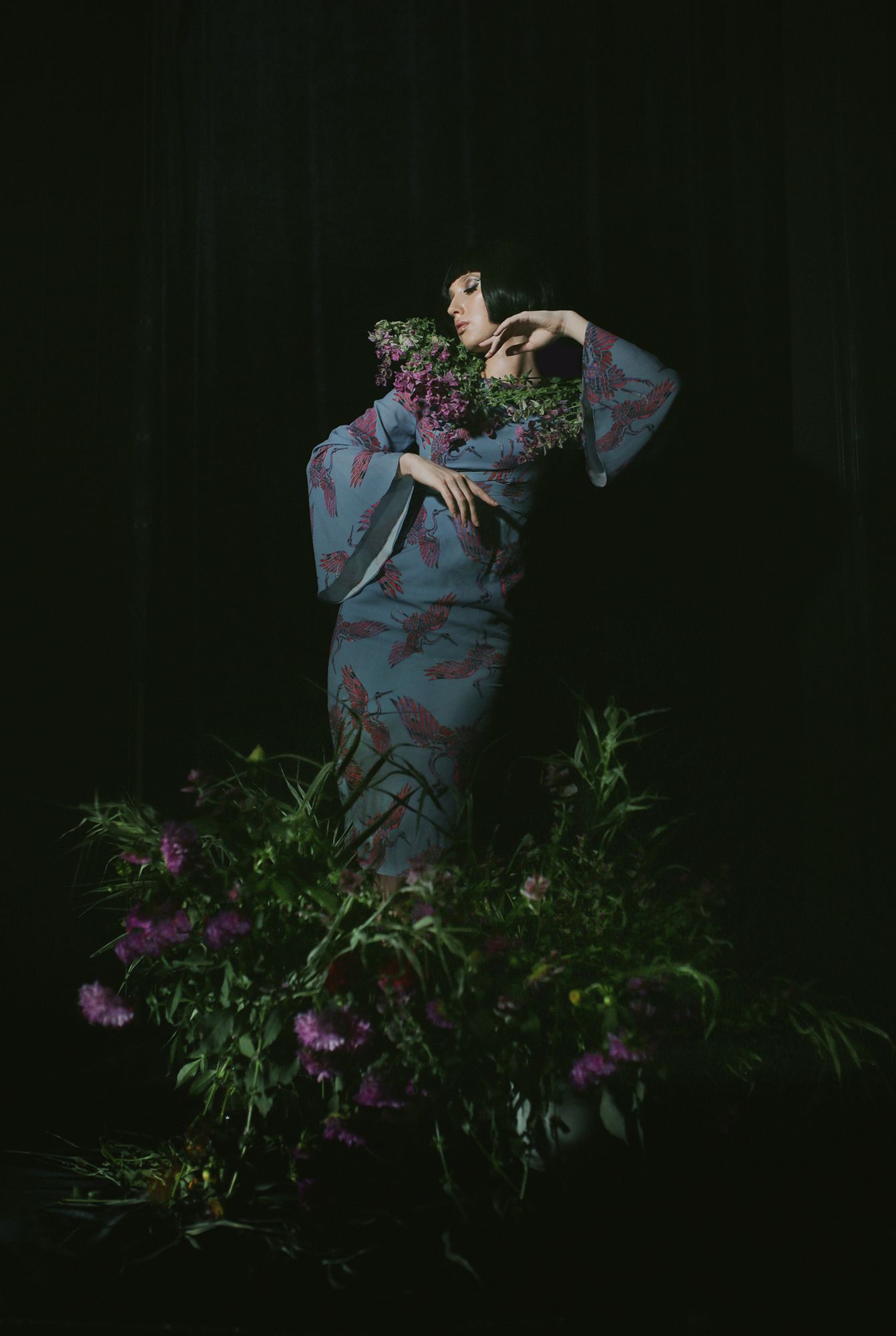 Татьяна Сенчило (Фотография - 
                  70 x 100 см) Из проекта "Растите мои цветы..."