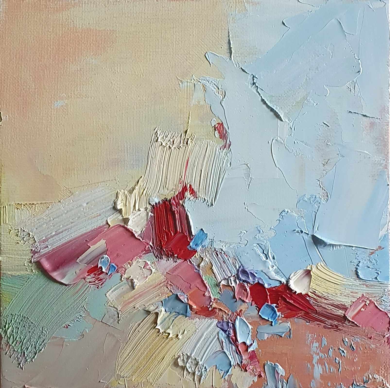 Мария Кузина (Авторская графика - 
                  20 x 20 см) Трепет