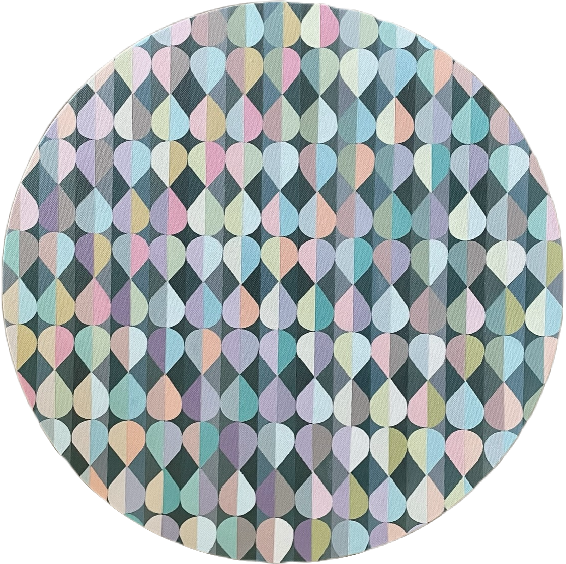 Марина Астахова (Картина, живопись - 
                  60 x 60 см) Drops of Joy Fields