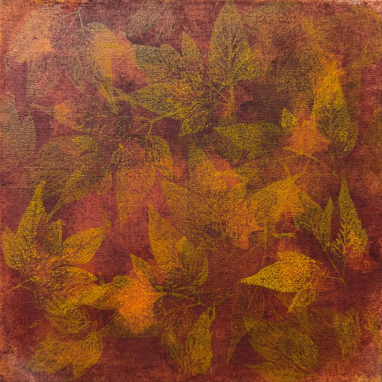 Екатерина Феоктистова (Картина, живопись - 
                  25 x 25 см) Палимпсест