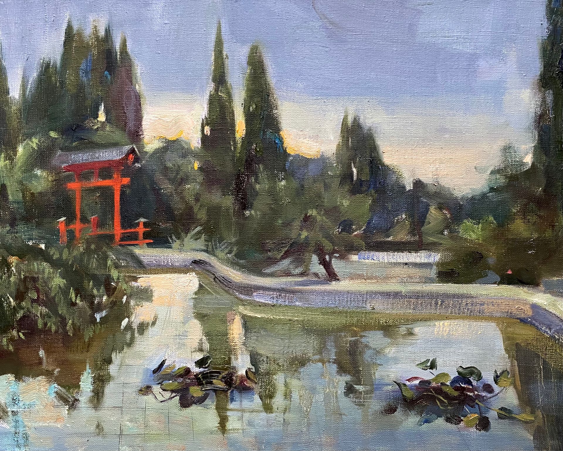 Алина Буглеева (Картина, живопись - 
                  50 x 40 см) Дендрарий