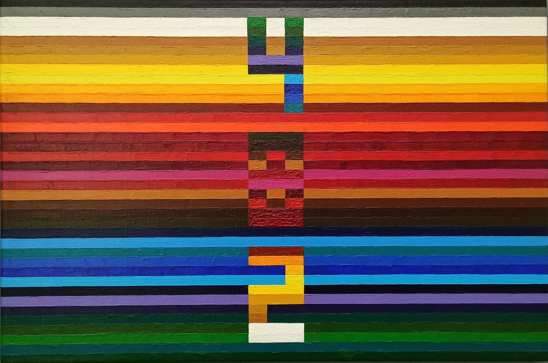 Илья Буслаков (Картина, живопись - 
                  60 x 40 см) Число 482