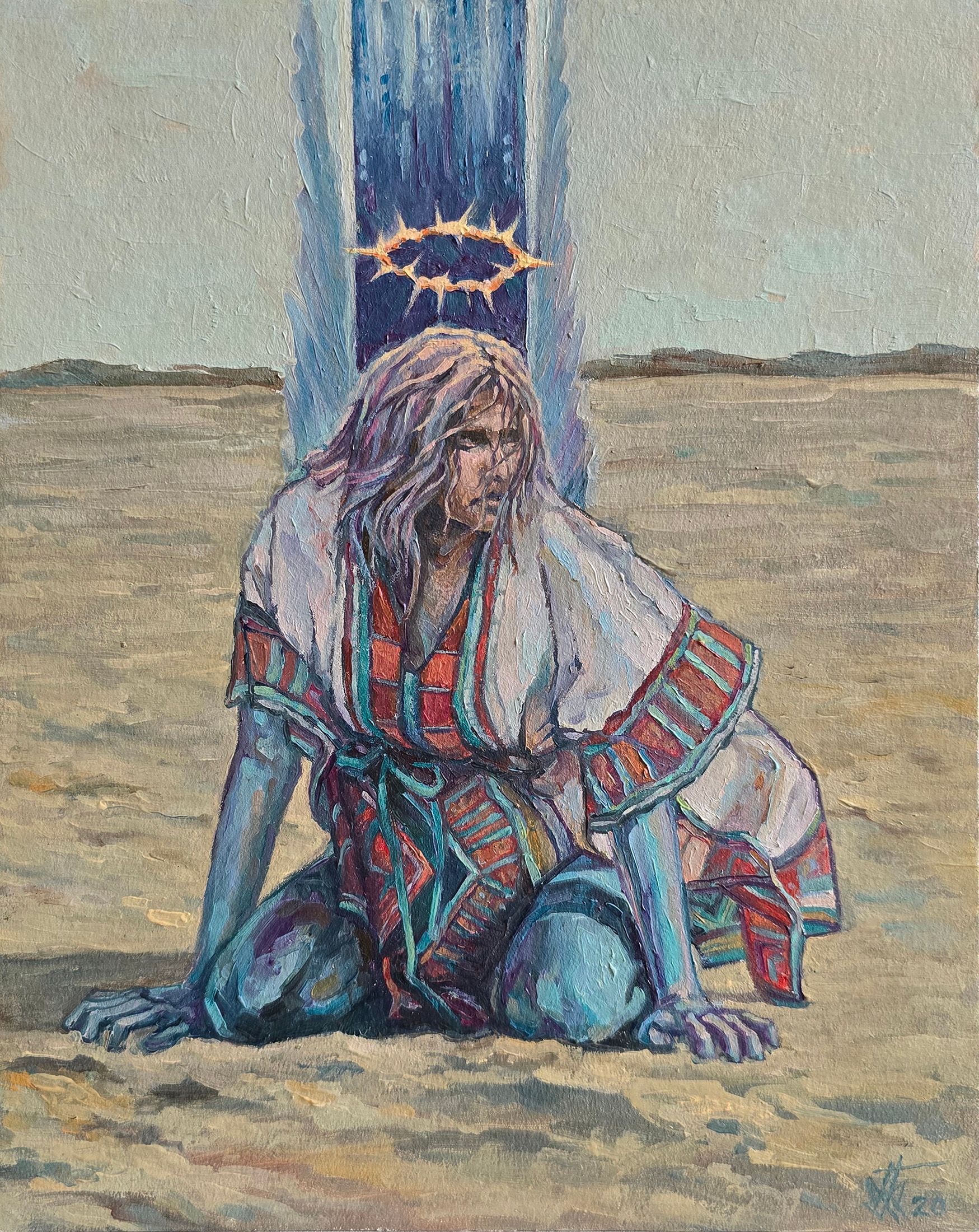 Александр Буданов (Авторская графика - 
                  24 x 30 см) Место без Жалости