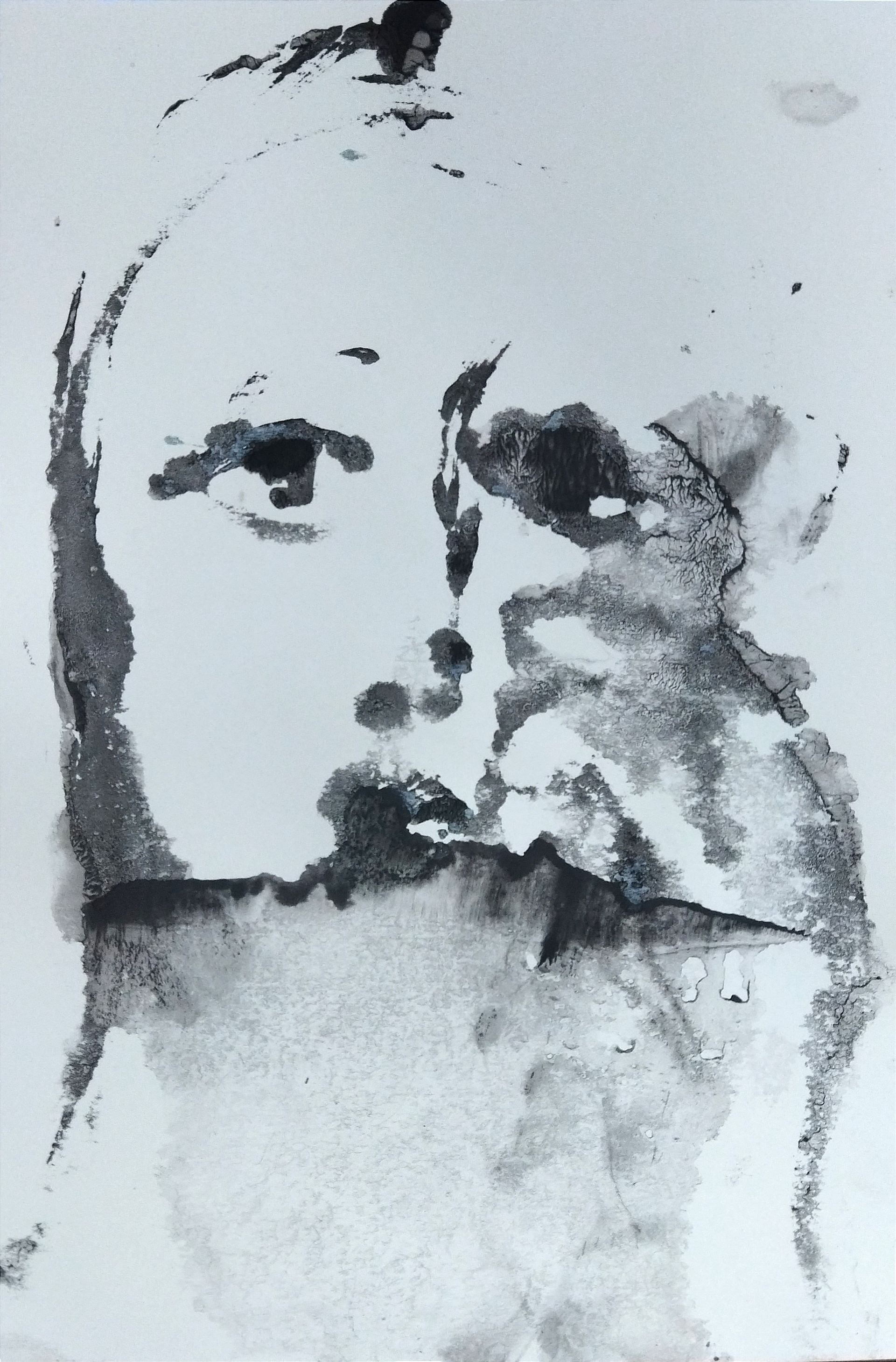 Людмила Кылыч (Авторская графика - 
                  21 x 29 см) Что-то в глаз попало...