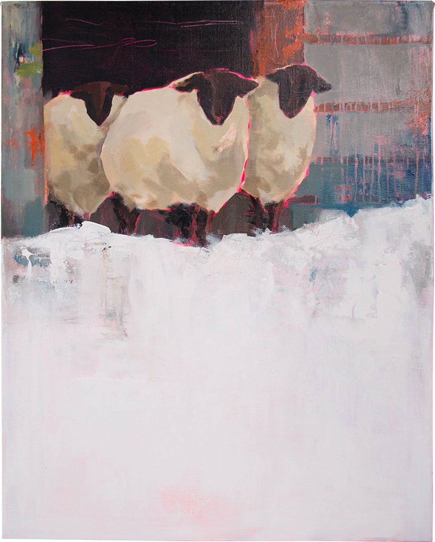 Анастасия Нугуманова (Картина, живопись - 
                  80 x 100 см) Свидетели