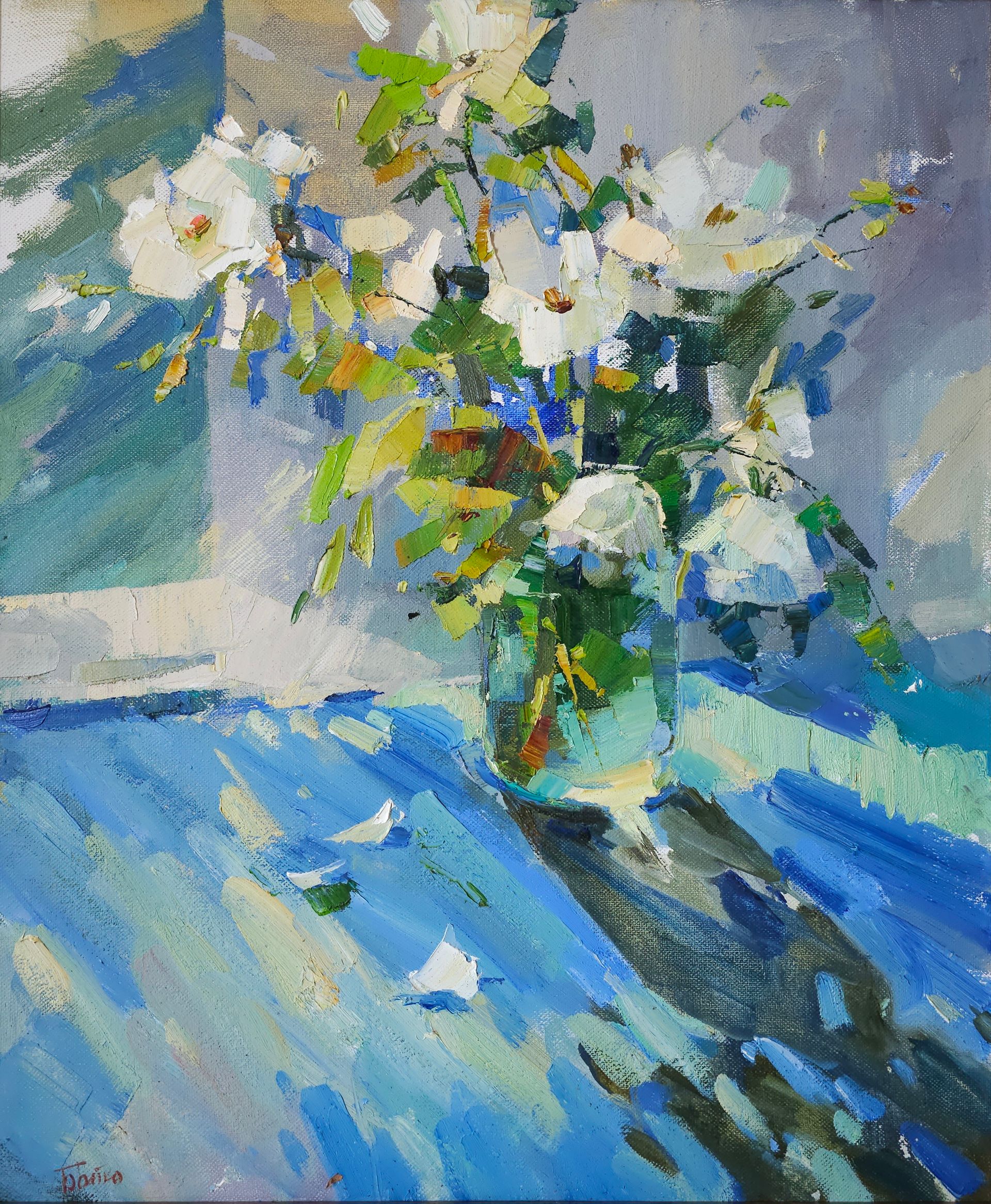 Анастасия Бойко (Картина, живопись - 
                  50 x 60 см) Ноябрьские розы