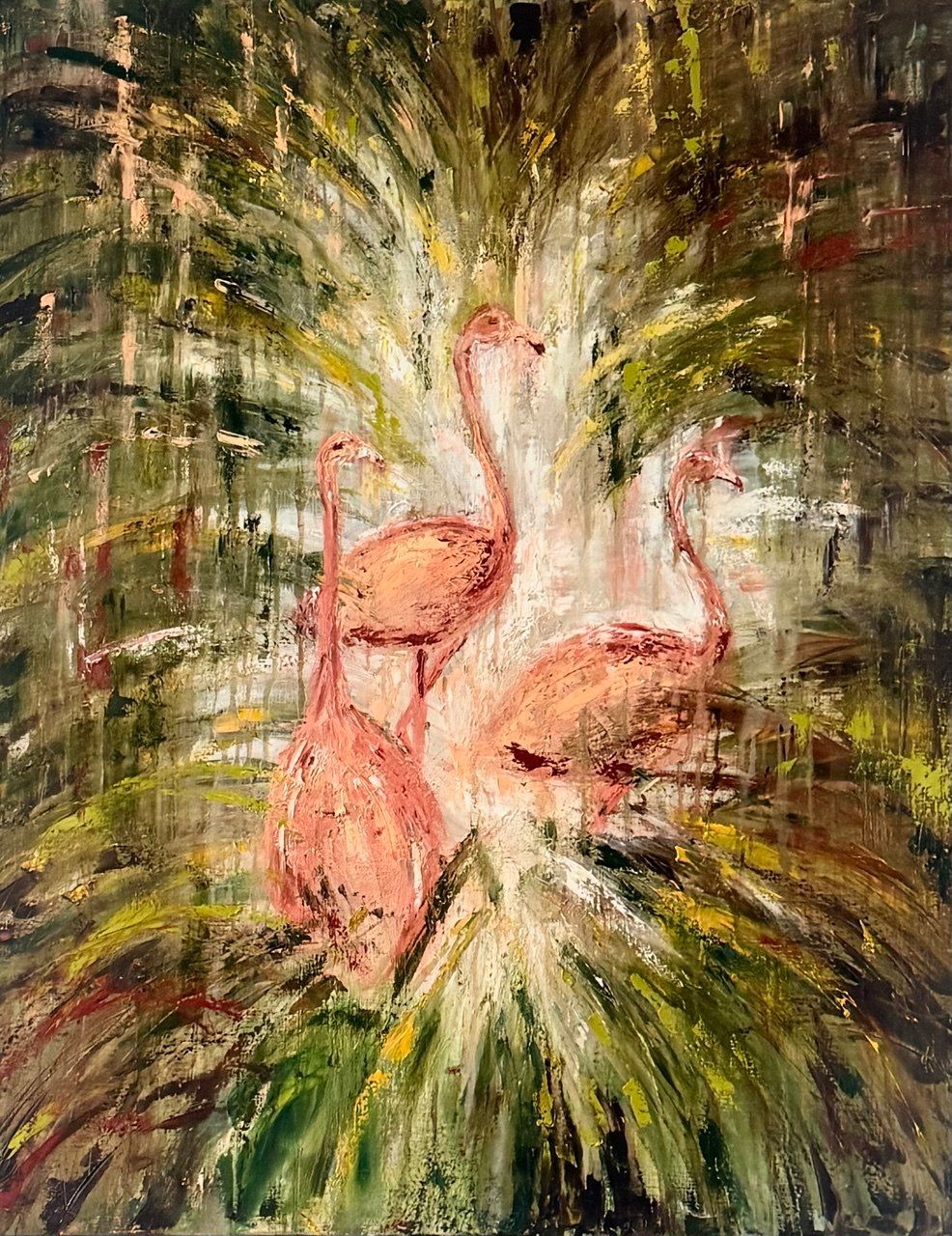 Белла Новинькова (Картина, живопись - 
                  80 x 100 см) Встретиться с мечтой