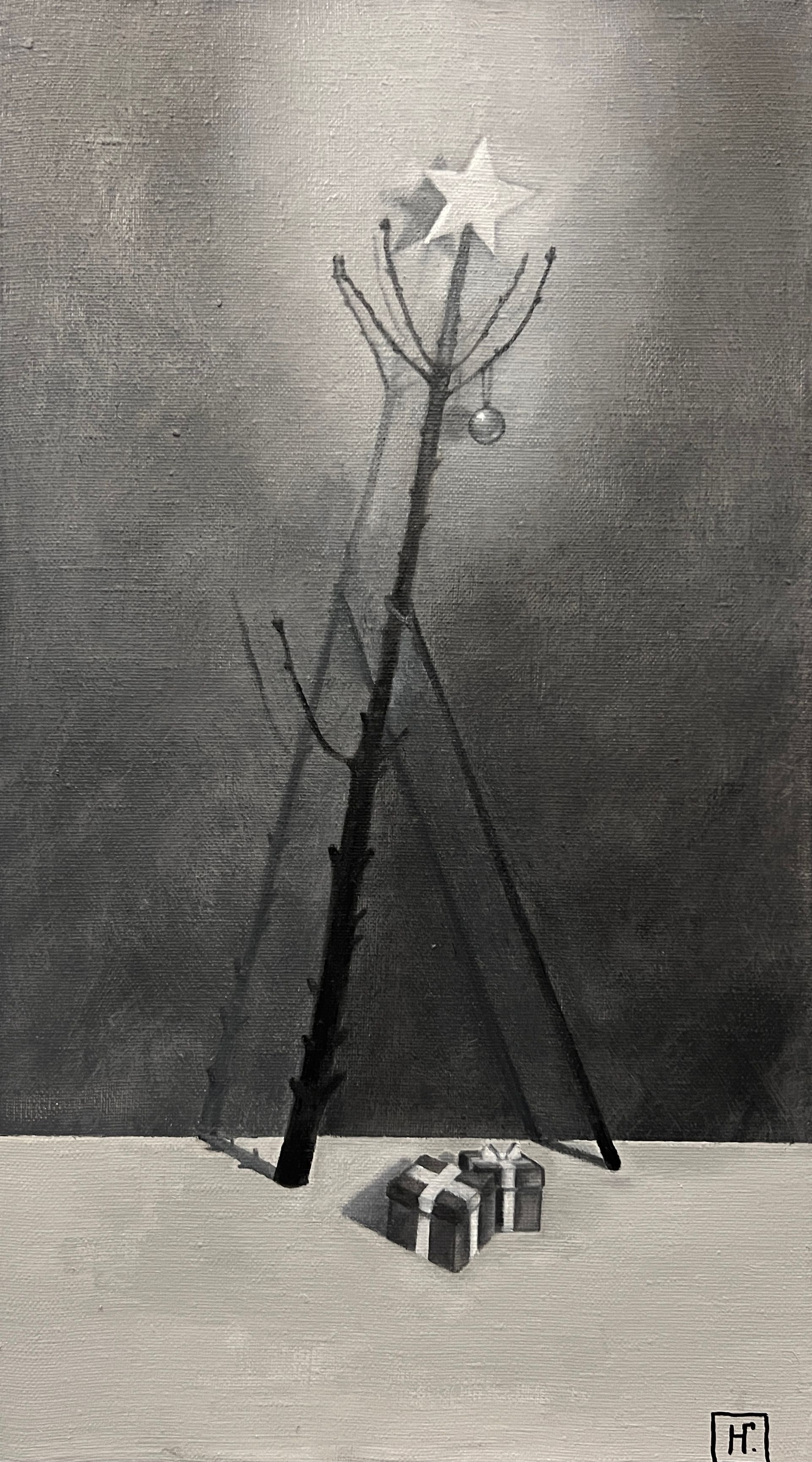 Нина Григель (Картина, живопись - 
                  25 x 45 см) Елки-палки