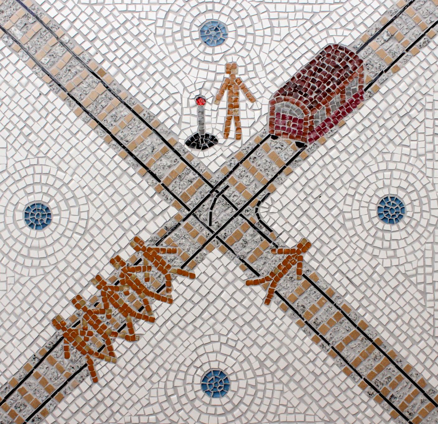 Ольга Городенская (Объект - 
                  58 x 60 см) Задача вагонетки