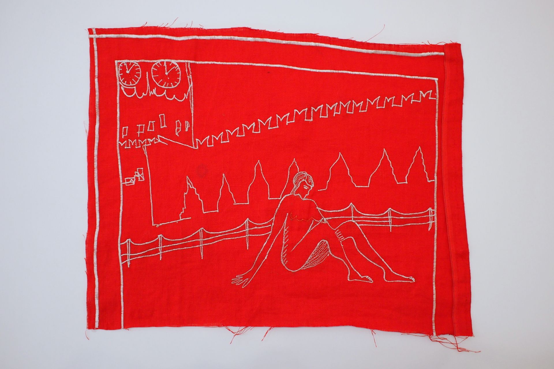 Мария Арендт (Вышивка - 
                  45 x 44 см) Из серии "Red Square Chronicles"