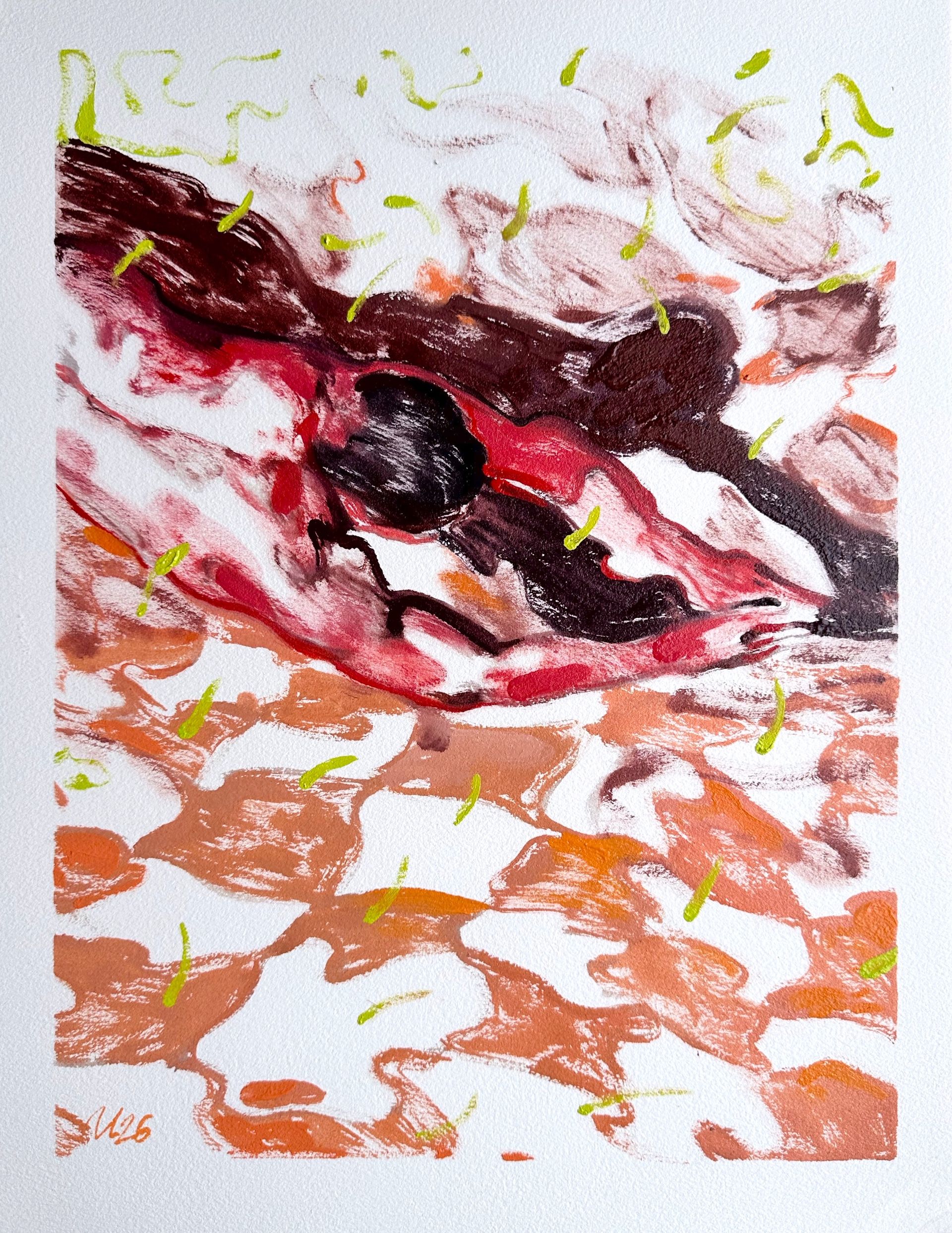 Илья Филатов (Авторская графика - 
                  31 x 41 см) #3