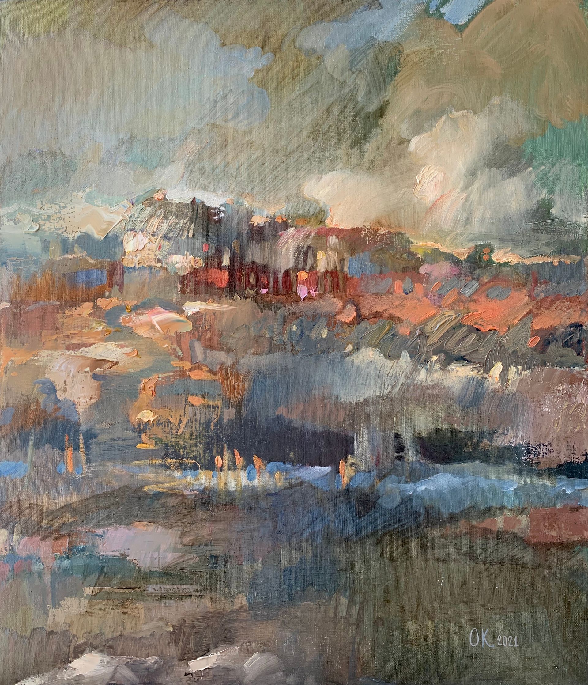 Ольга Кожевникова (Картина, живопись - 
                  60 x 70 см) Осень