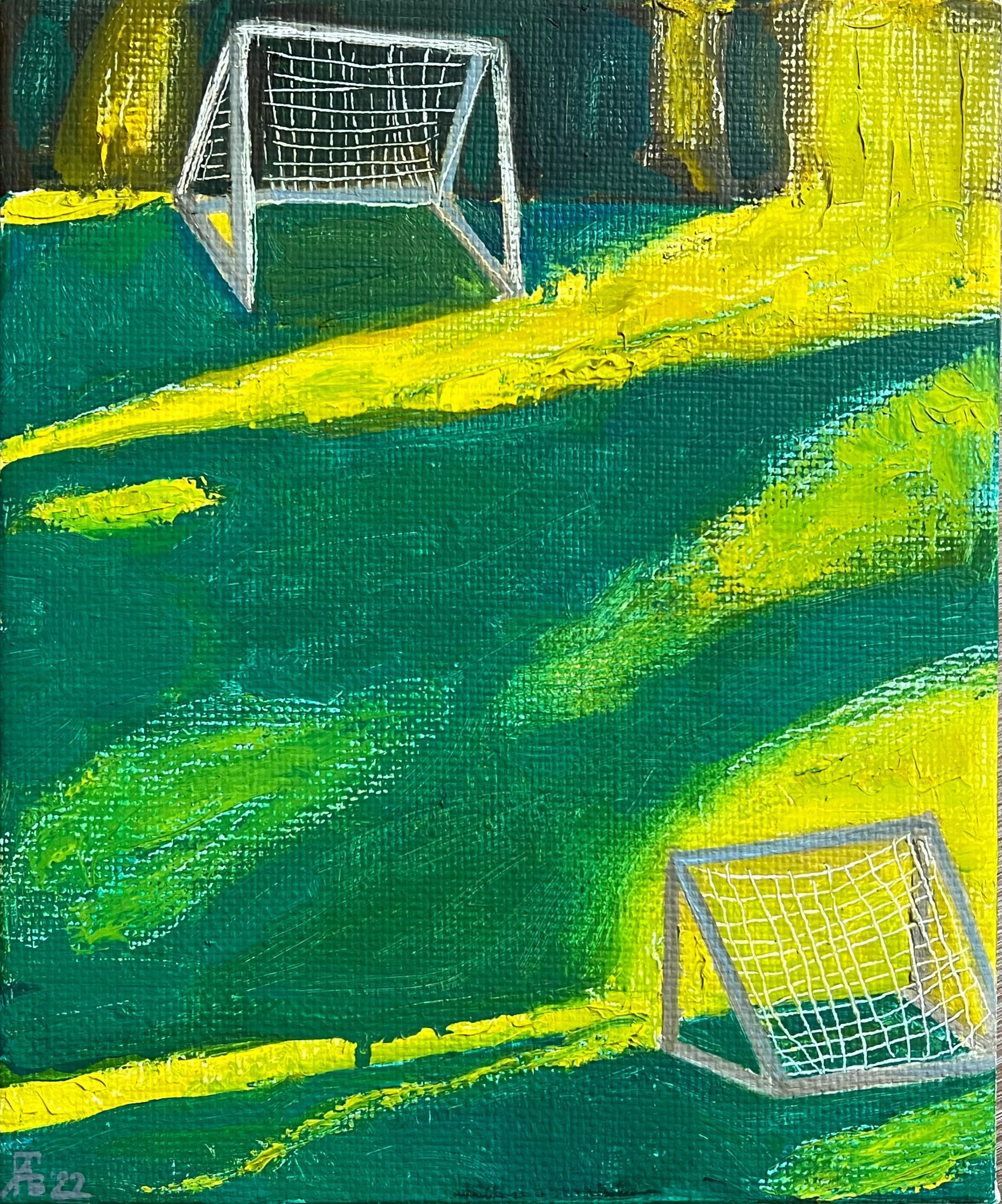 Мила Гаврилова (Картина, живопись - 
                  25 x 30 см) Солнечные сети
