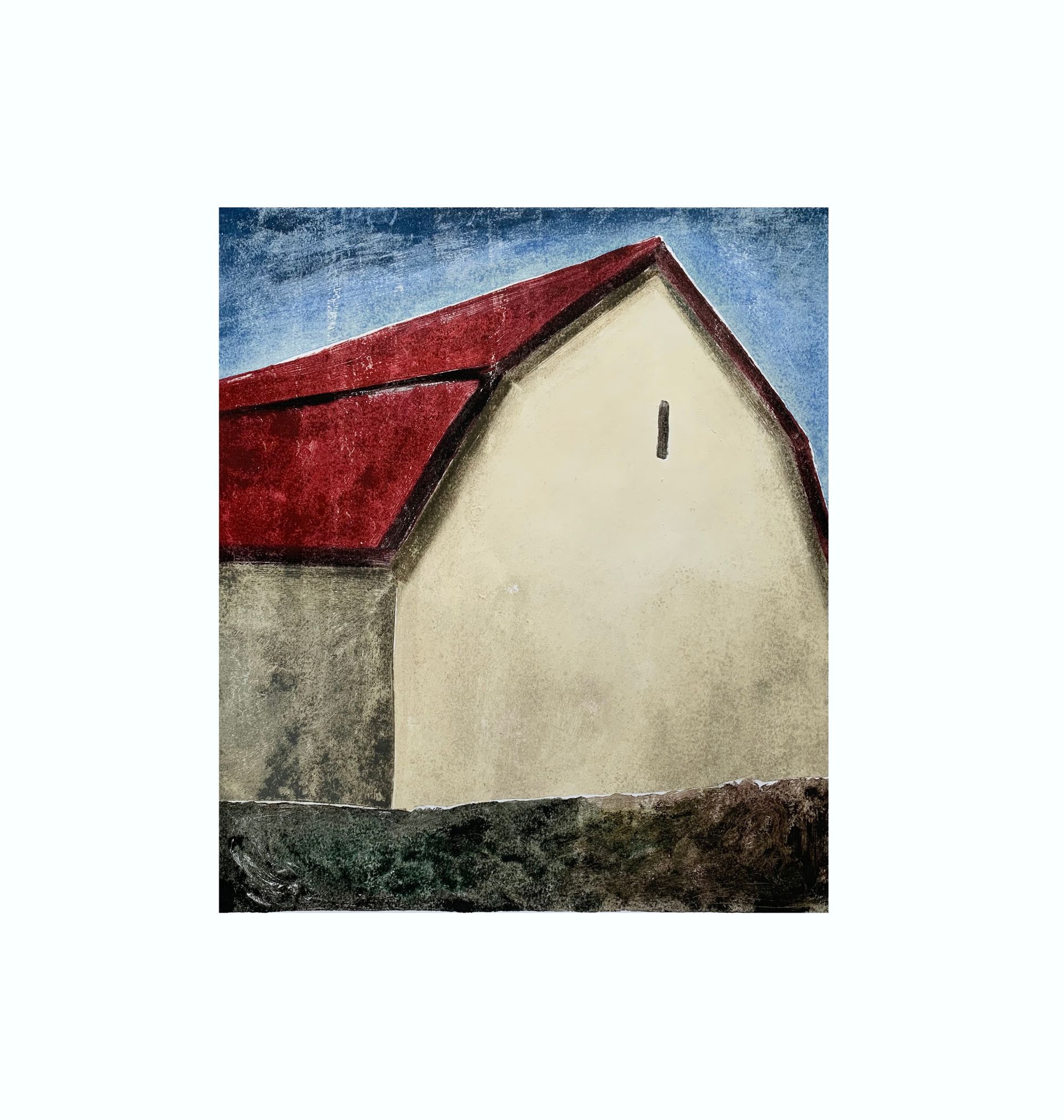 Мария Стадник (Графика печатная - 
                  68 x 68 см) Дом
