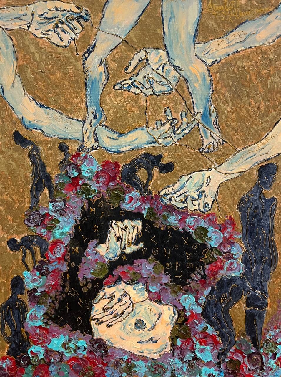 Александра Халипская (Картина, живопись - 
                  60 x 80 см) Искатели