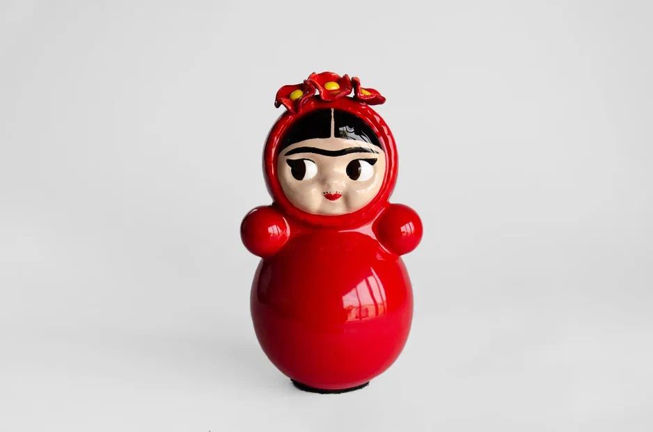 Ирина Веселова (Объект - 
                  12 x 20 см) Неваляшка Марта Фрида