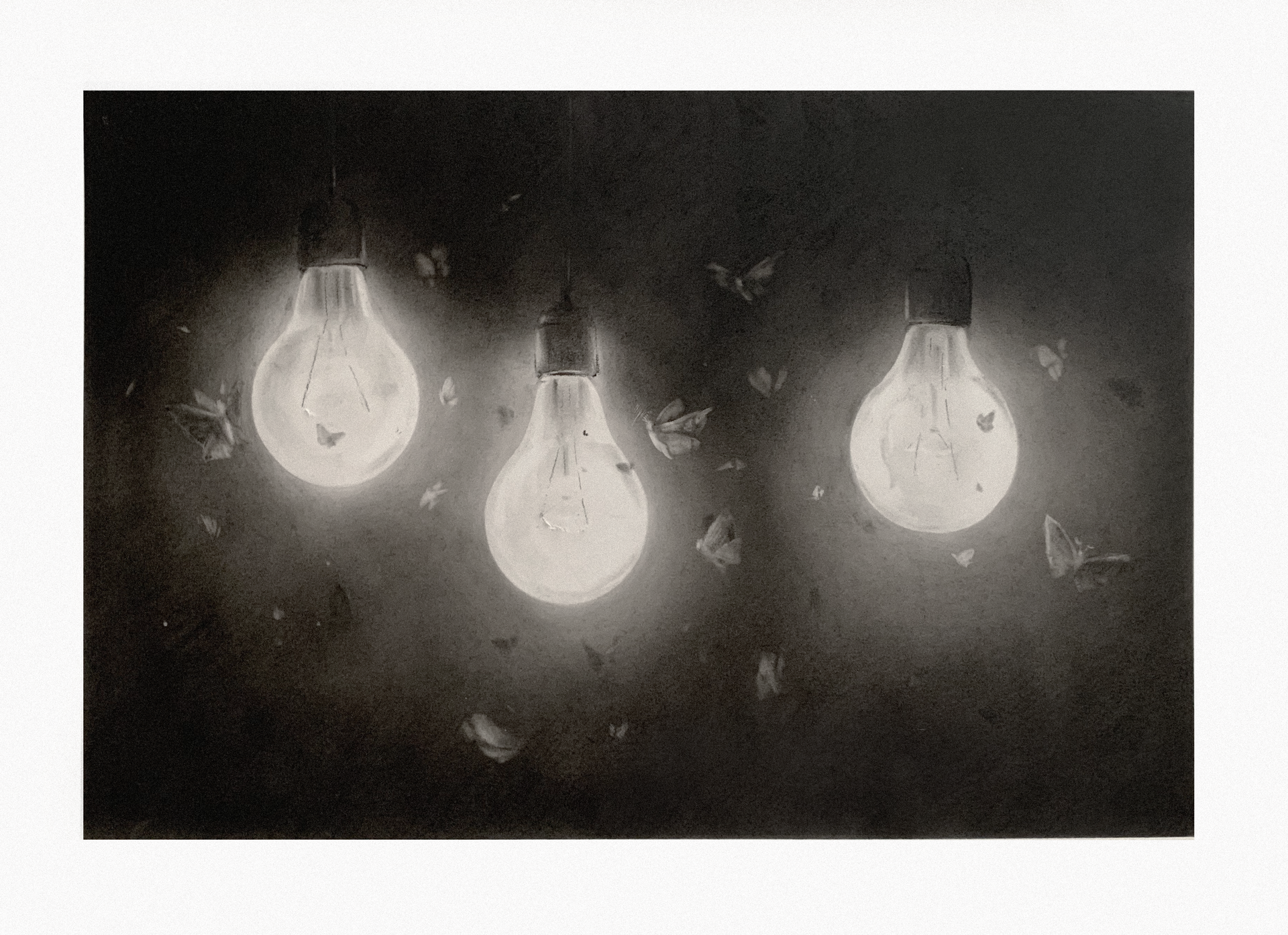 Владислав Богомолов (Авторская графика - 
                  63.5 x 46.5 см) Тусклый свет