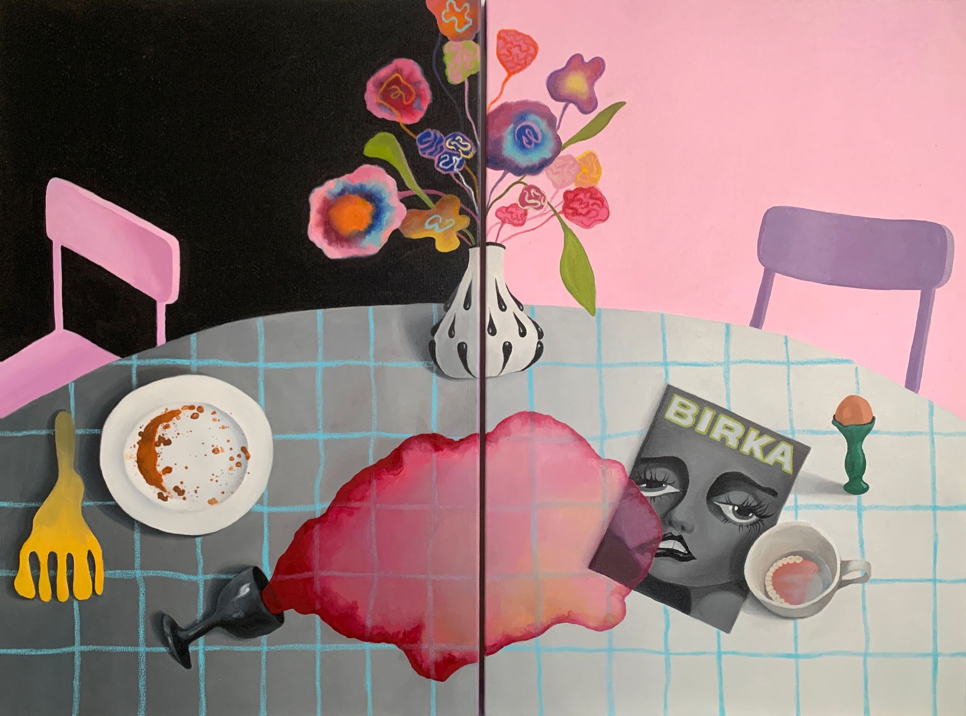 Ирина Бекетова (Картина, живопись - 
                  120 x 90 см) День