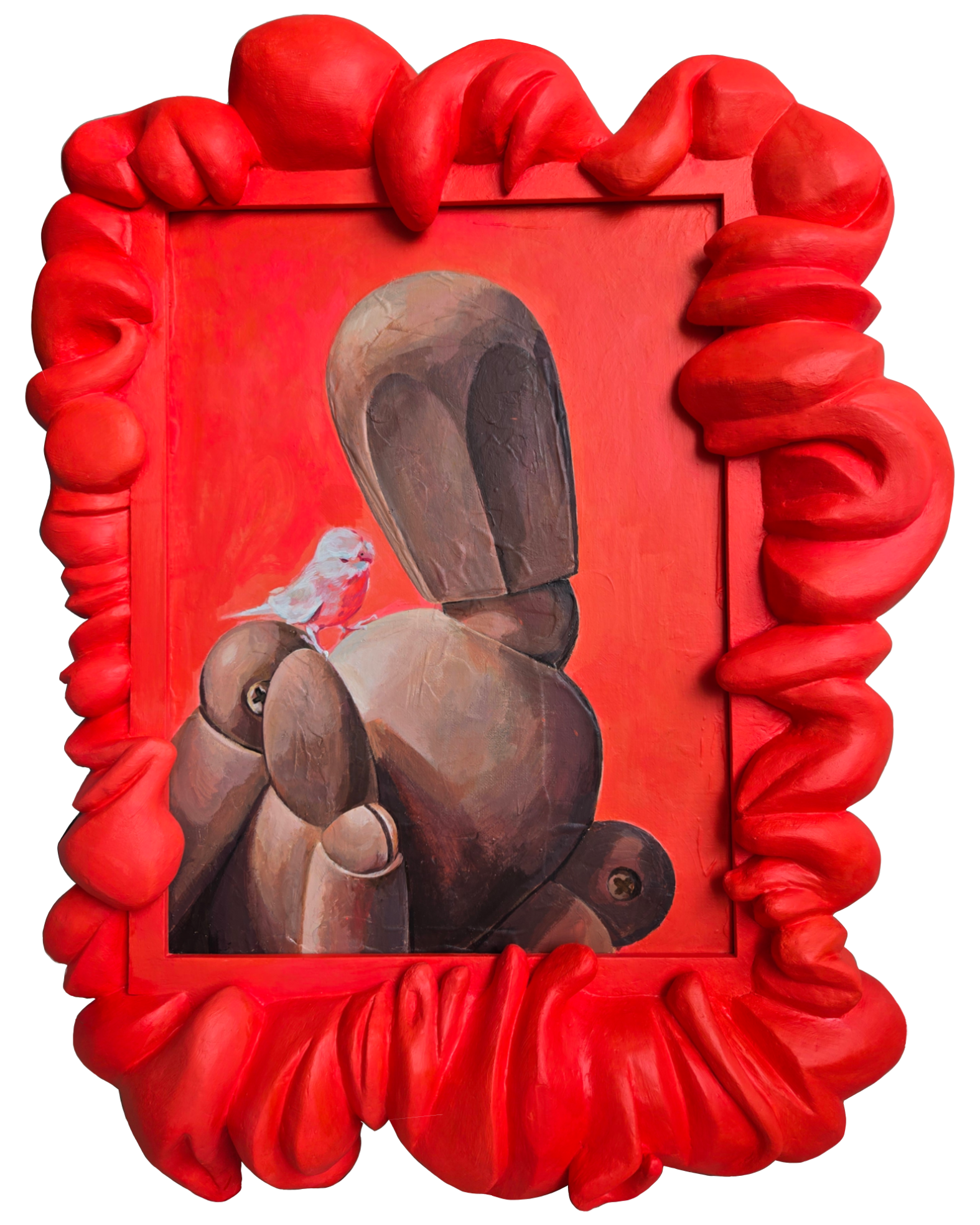 Ирина Александрова (Картина, живопись - 
                  42 x 60 см) Попугай