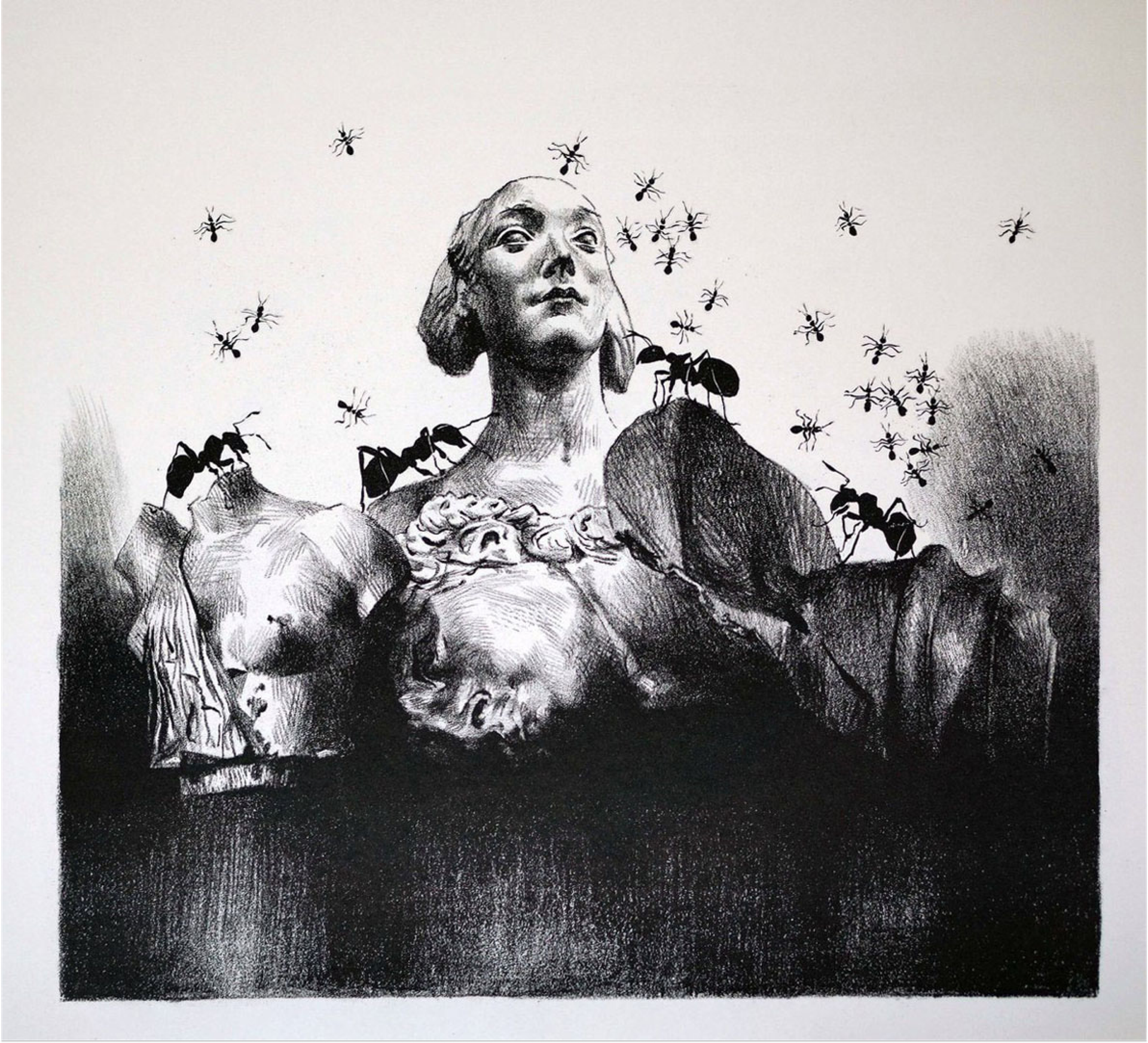 Александр Коряшкин (Графика печатная - 
                  40 x 40 см) Сахарная голова