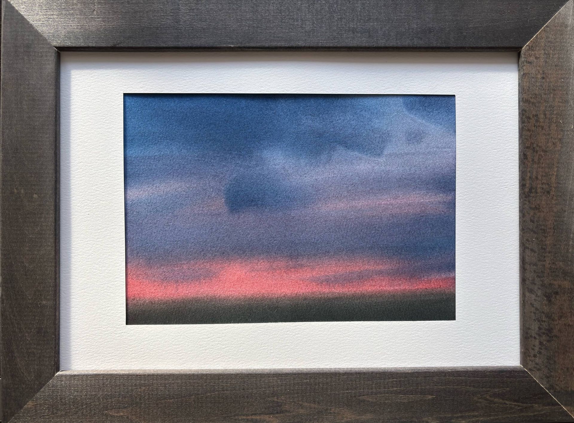 Александра Савина (Авторская графика - 
                  30 x 20 см) Вечерний этюд