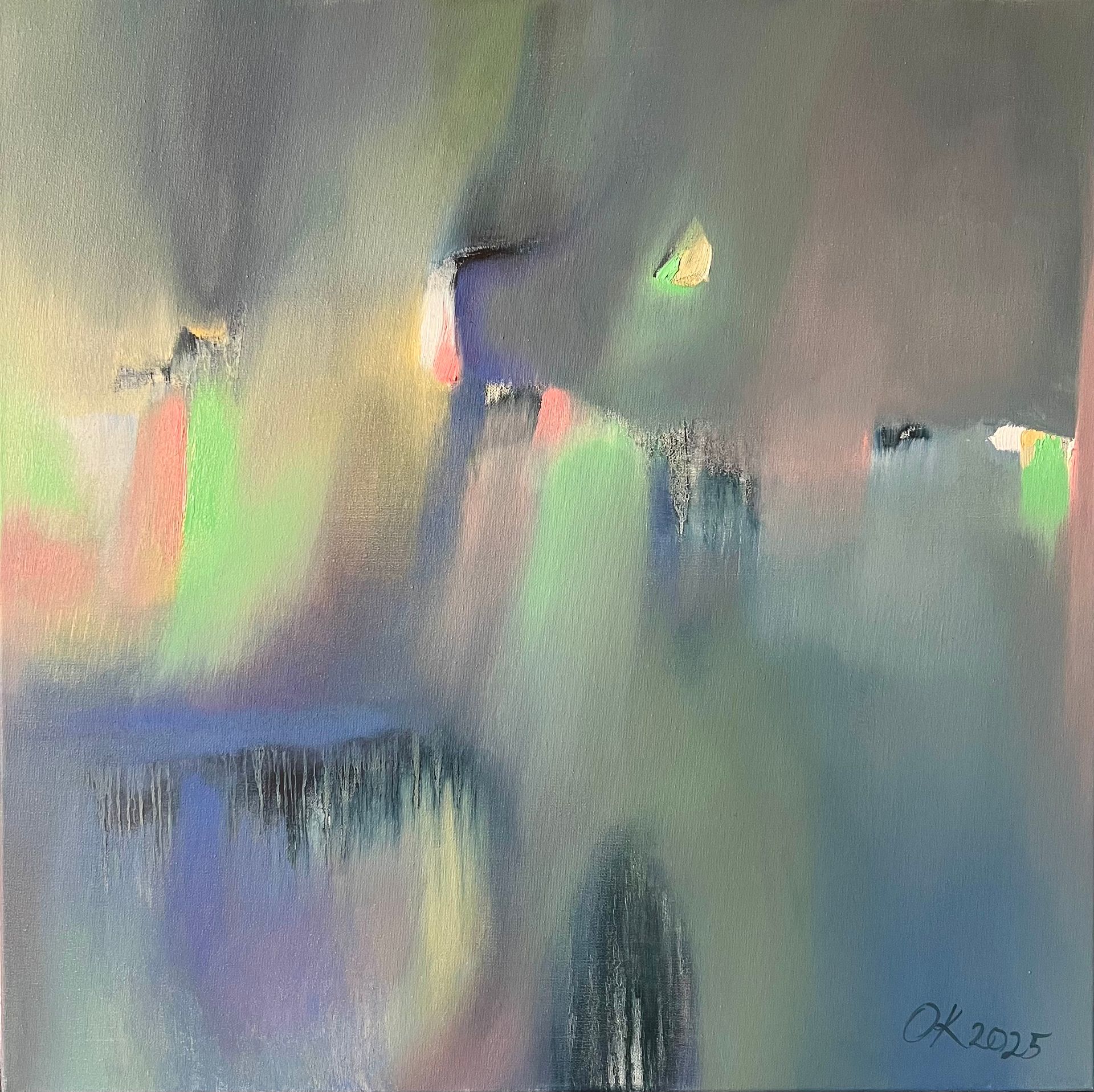 Ольга Кожевникова (Картина, живопись - 
                  60 x 60 см) Сияние