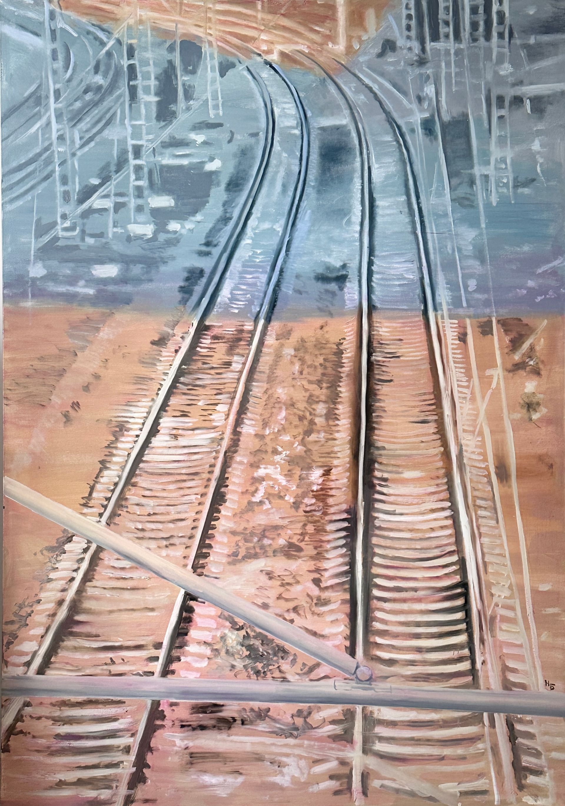 Надежда Богомолова (Картина, живопись - 
                  140 x 200 см) Пути