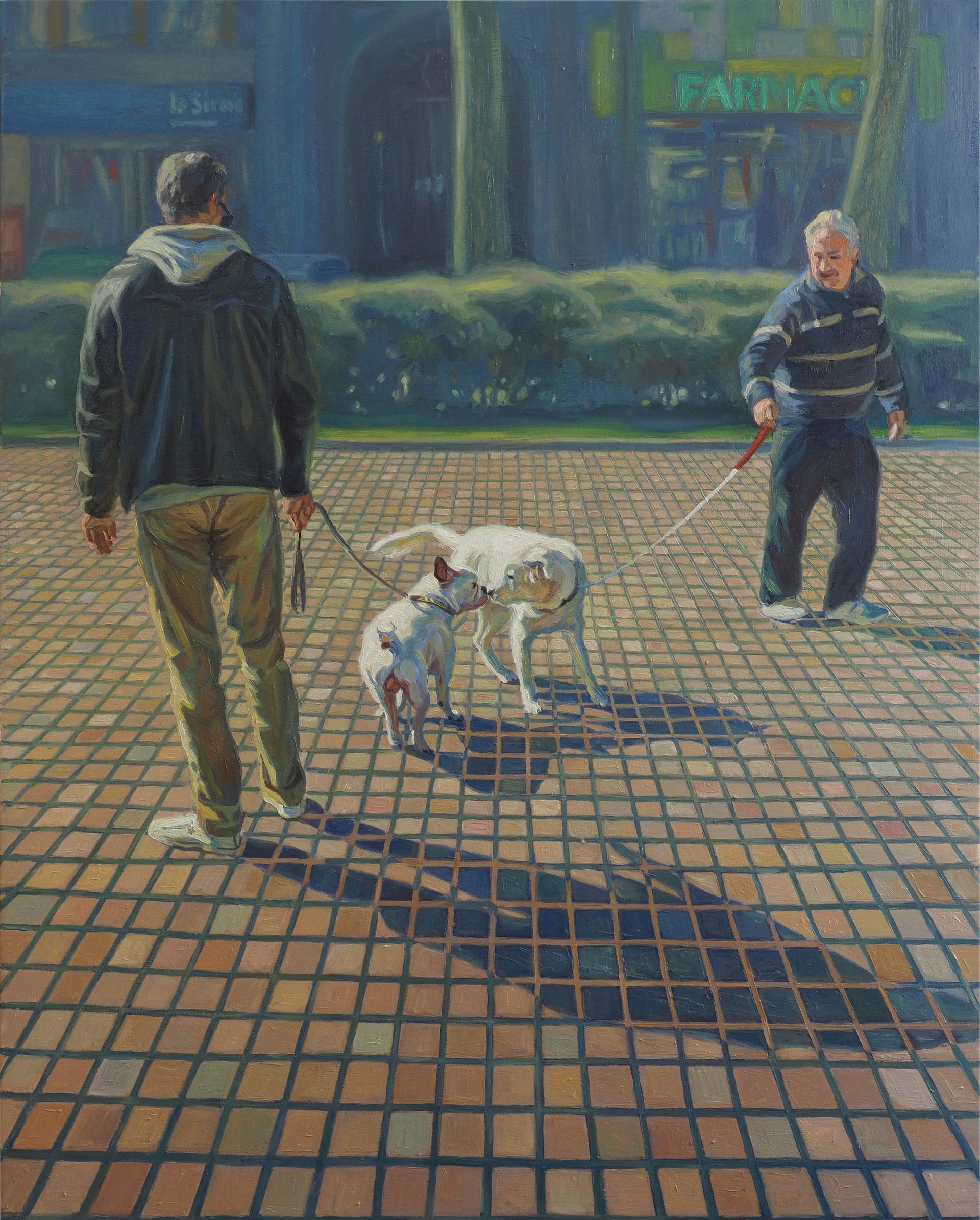 Саша Соколова (Картина, живопись - 
                  60 x 80 см) Meeting