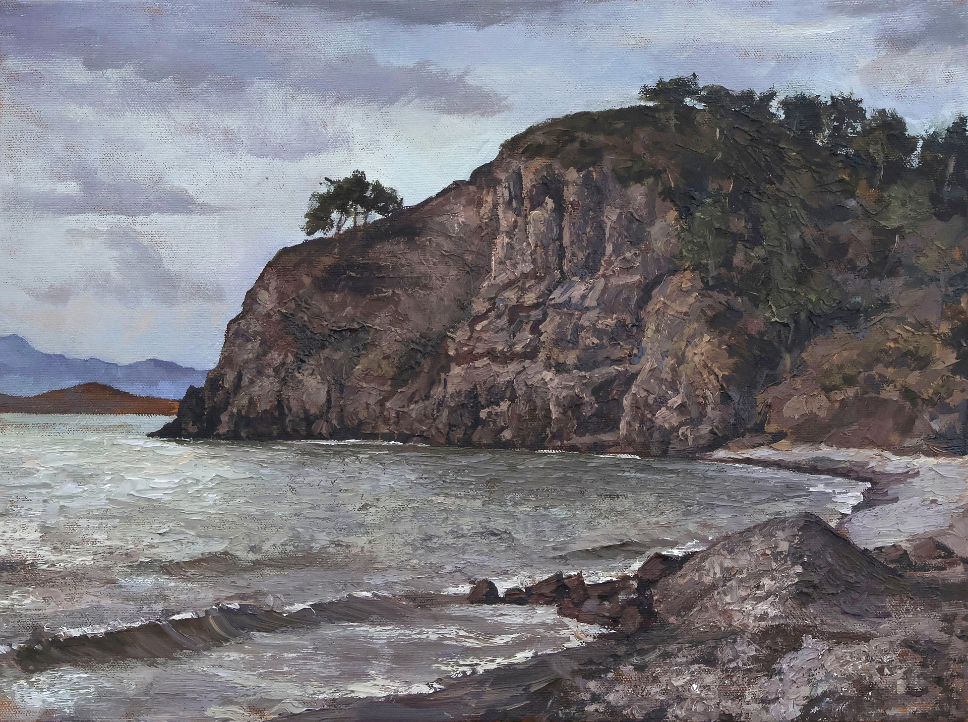 Ольга Федорова (Картина, живопись - 
                  40 x 30 см) Скалы близ Фетхие