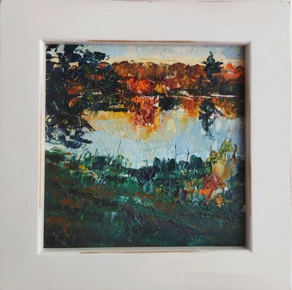 Людмила Кылыч (Картина, живопись - 
                  20 x 20 см) Последний луч