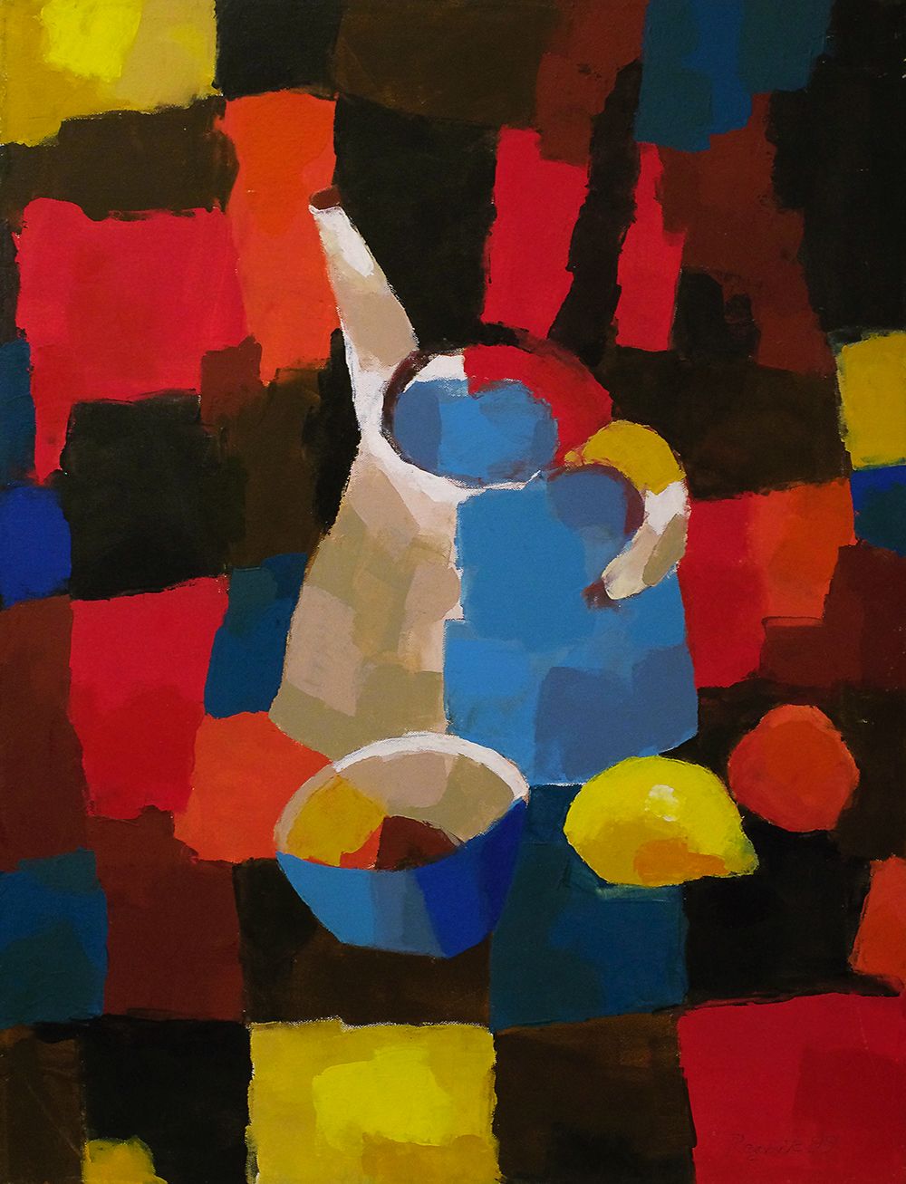 Юрий Резник (Картина, живопись - 
                  60 x 80 см) Чайник