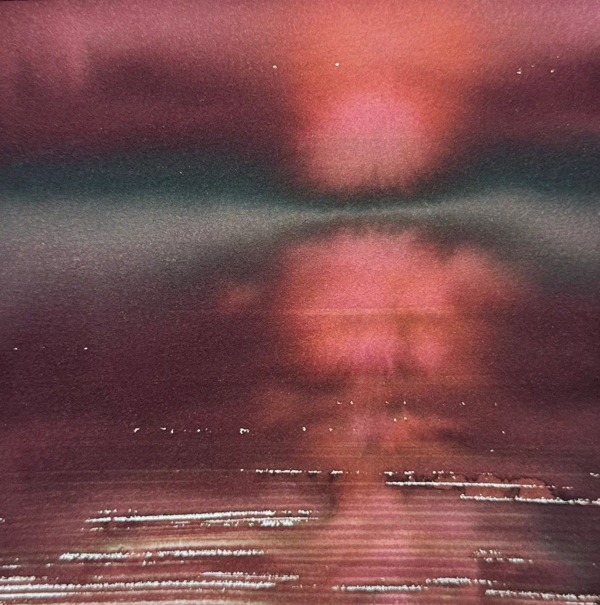 Анастасия Попова (Авторская графика - 
                  40 x 40 см) Вечернее III