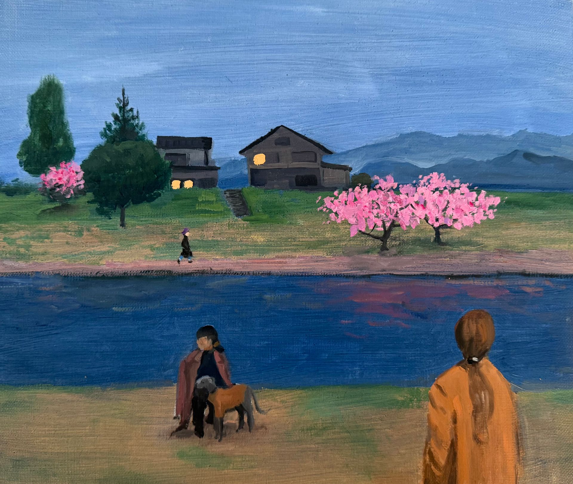 Юлия Арюшина (Картина, живопись - 
                  35 x 30 см) Kamoriver