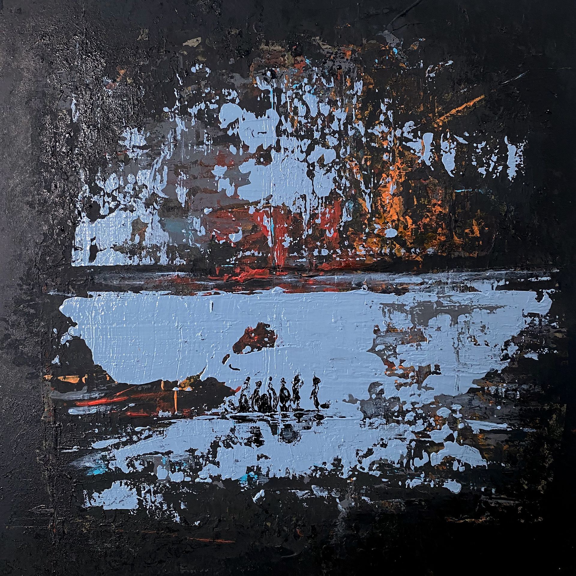 Алекс Корл (Картина, живопись - 
                  25 x 25 см) //lOst//
