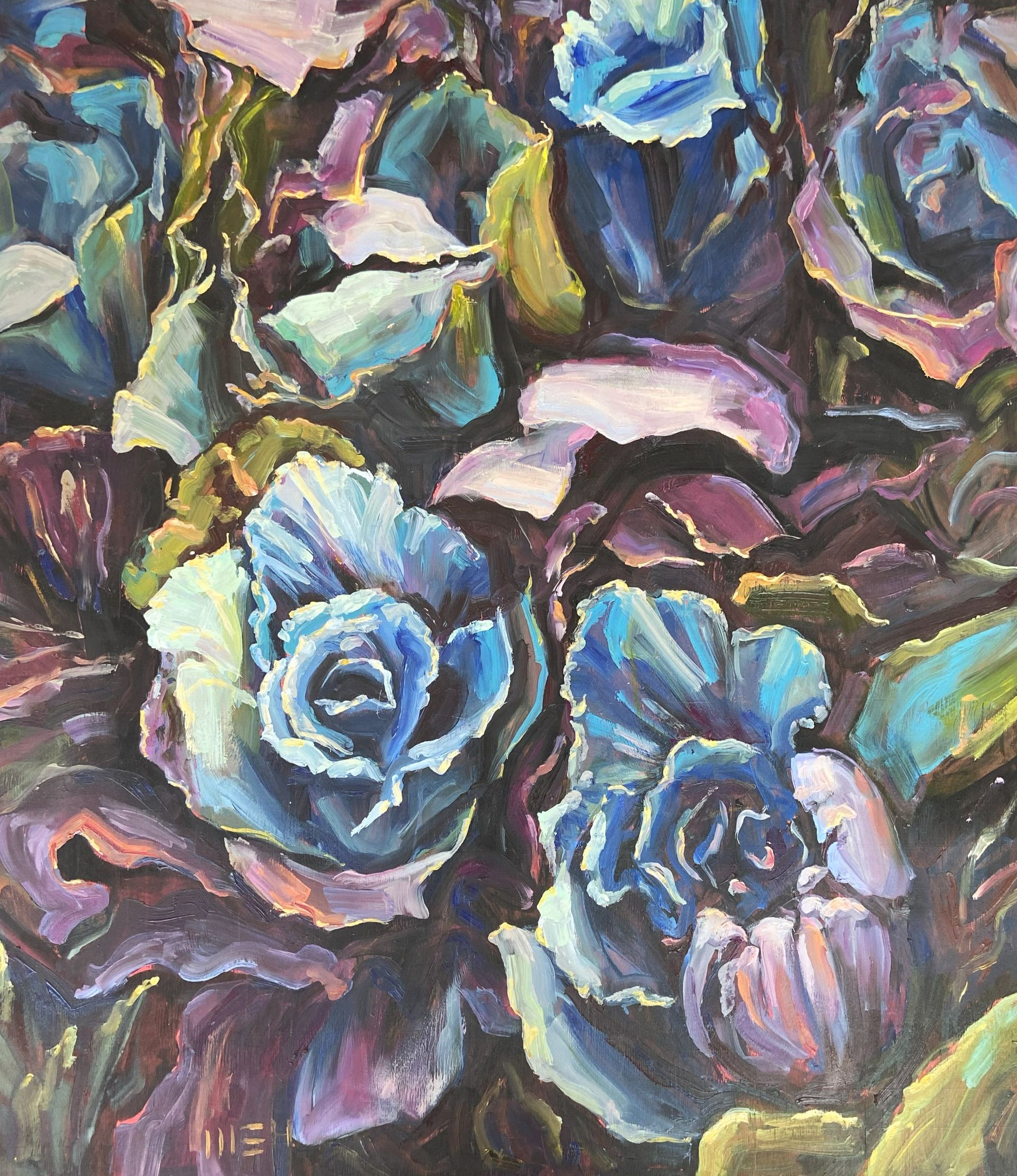 Алёна Шамайко (Картина, живопись - 
                  76 x 86 см) Брассика