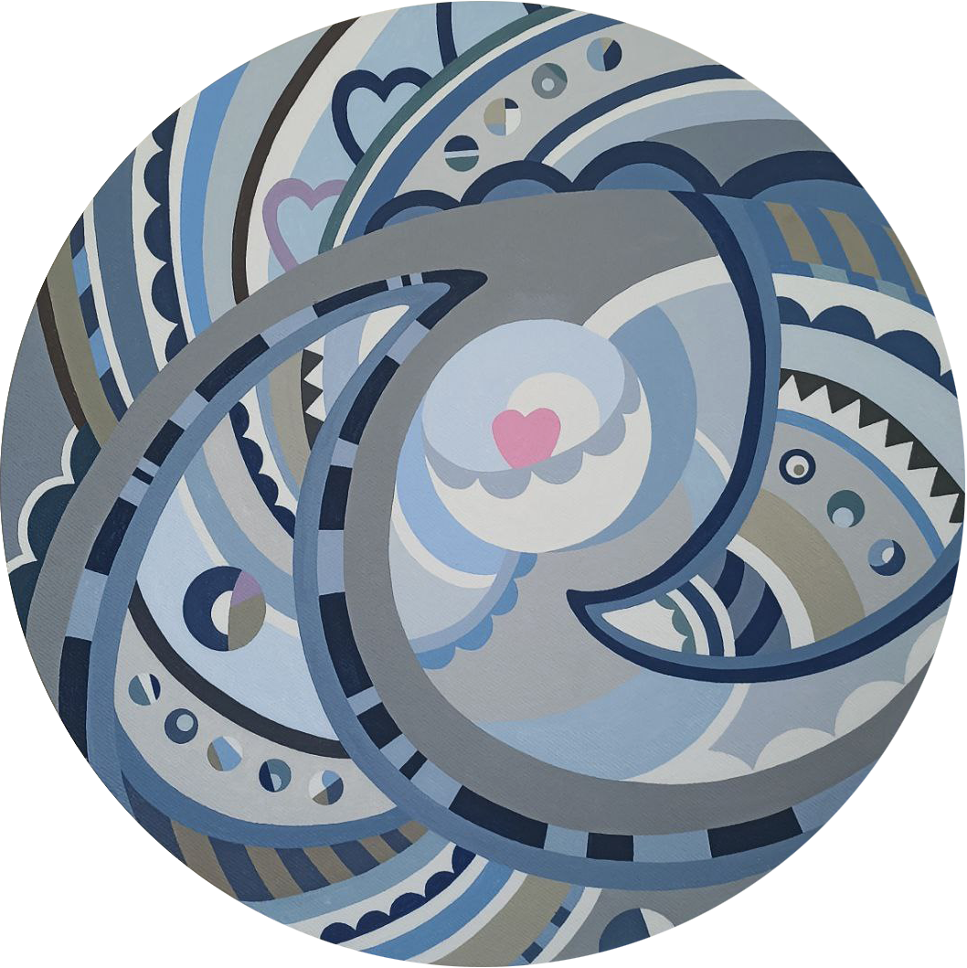 Валентина Ферманчук (Картина, живопись - 
                  40 x 40 см) Рождение