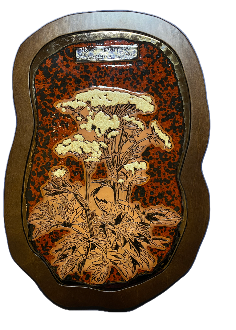 Вера Спасибкина (Скульптура - 
                  28 x 40 см) Noli carpere!!! Sinas crescere pulchrum