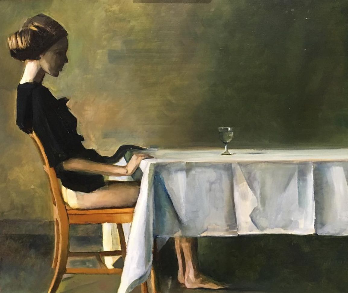 Наталия Красноок (Картина, живопись - 
                  60 x 50 см) Enjoy the silence