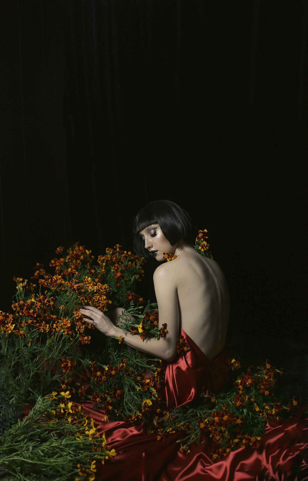 Татьяна Сенчило (Фотография - 
                  70 x 100 см) Из проекта "Растите мои цветы..."