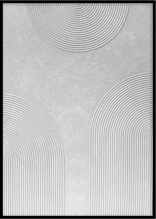 Елена Семенова (Картина, живопись - 
                  50 x 70 см) Лайнс Грэй №4