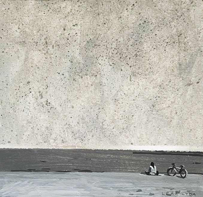 Лера Лыба (Авторская графика - 
                  20 x 20 см) Дали