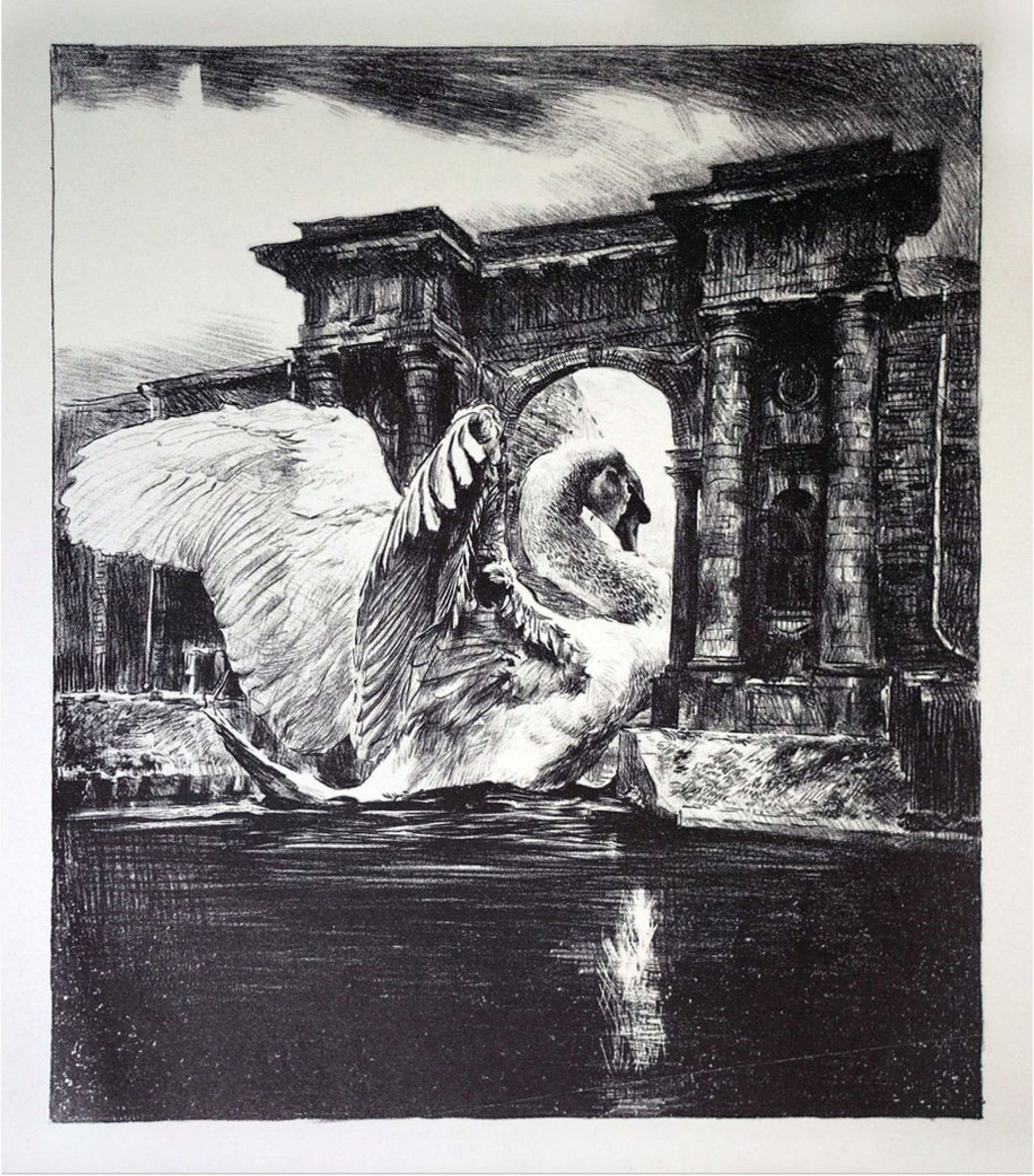 Александр Коряшкин (Графика печатная - 
                  30 x 40 см) Новая Голландия
