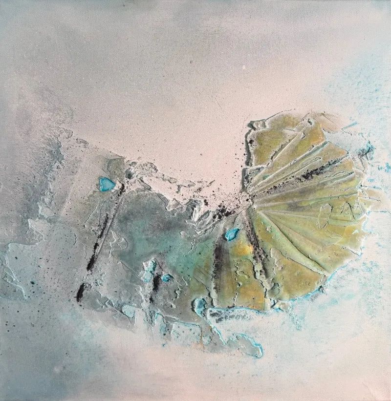 Елена Кашицына (Картина, живопись - 
                  50 x 50 см) Лагуна 4