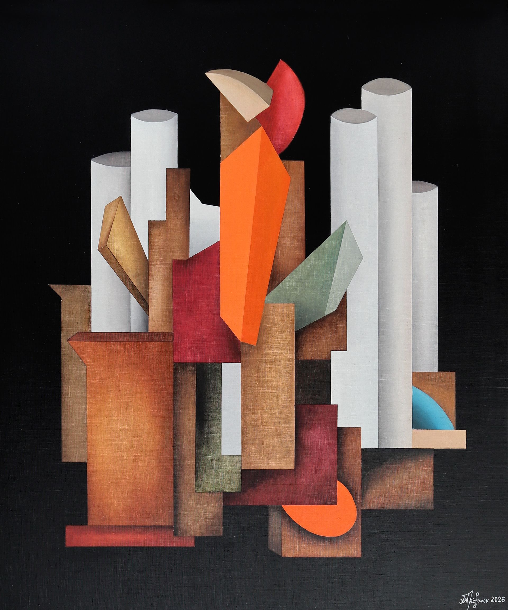 Александр Трифонов (Картина, живопись - 
                  100 x 120 см) Ночная мелодия