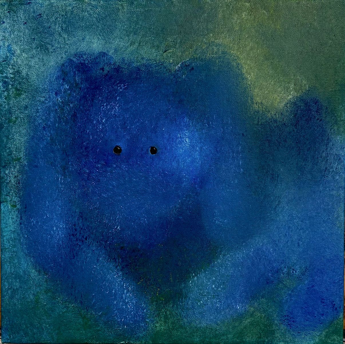 Наташа Хилл (Картина, живопись - 
                  40 x 40 см) Без названия