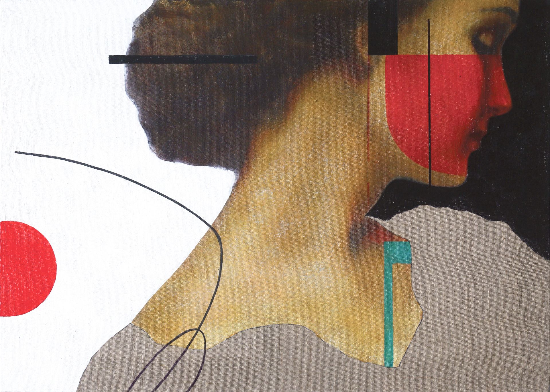 Ольга Рикун (Картина, живопись - 
                  70 x 50 см) Неизвестная