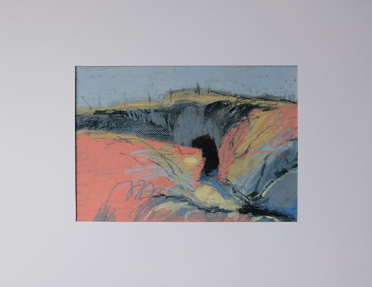 Алина Магомедова (Авторская графика - 
                  29 x 20 см) Напротив моря