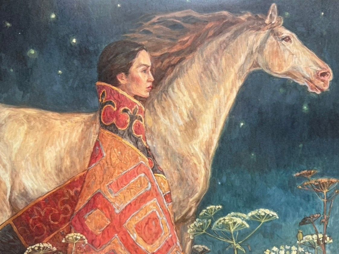 Залифа Хибатова (Графика цифровая (принты) - 
                  40 x 30 см) Айсылу