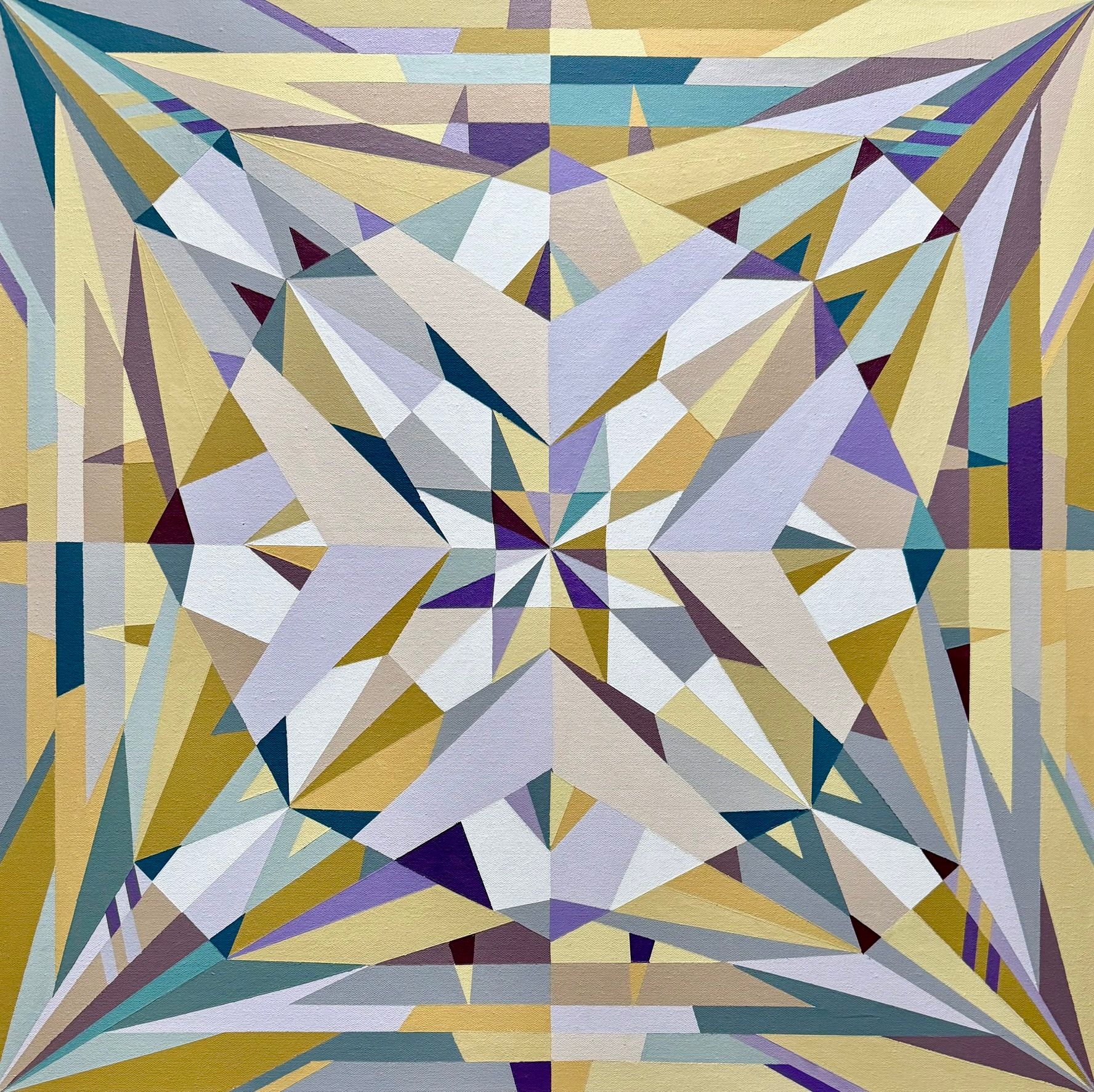 Марина Астахова (Картина, живопись - 
                  80 x 80 см) Crystal IV